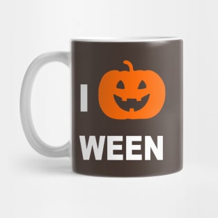 I Pumpkin Halloween Mug